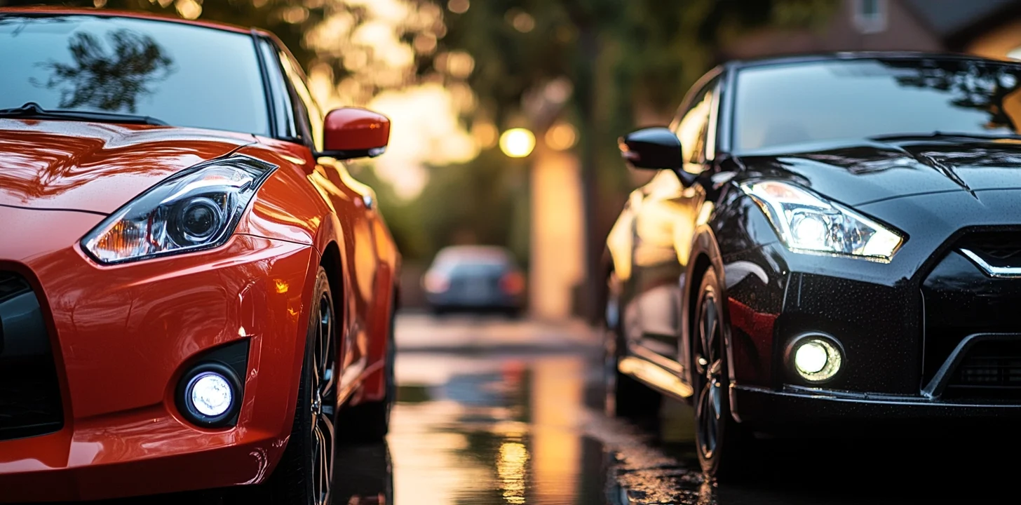 cars beside each other